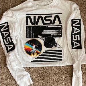NASA long sleeve shirt.